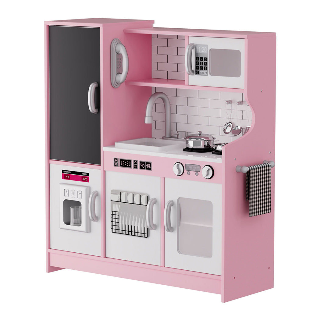 Bopeep Kids Kitchen Set Wooden Pretend Play Cooking Toy-1973193533477228544