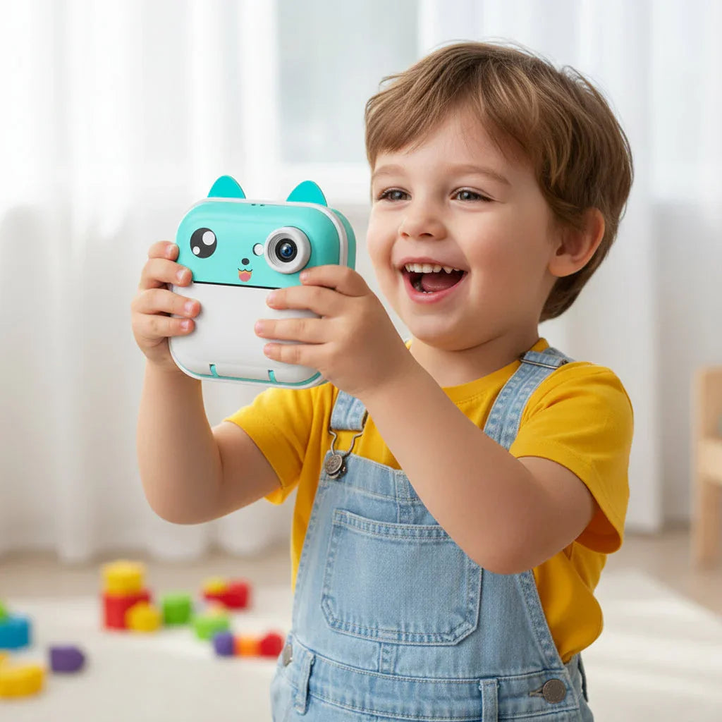 Capturing Childhood Magic: Why the Blue Cat Kids Instant Print Camera is a Must-Have - Bens Market Place