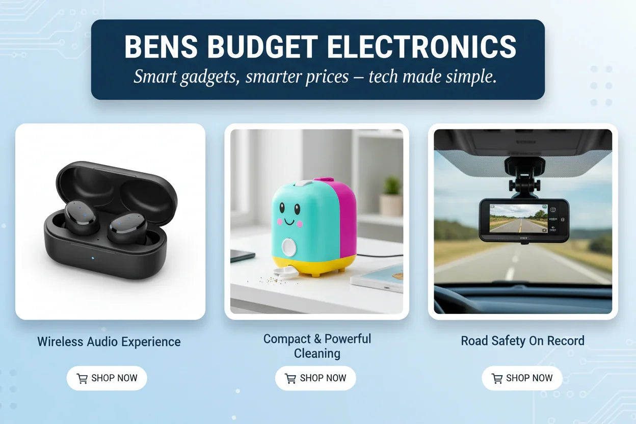 Budget Electronics & Accessories - Bens Market Place