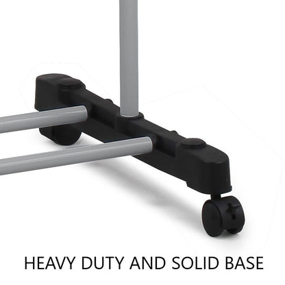 CARLA HOME Folding 3 Tier Clothes Laundry Drying Rack with Stainless Steel Tubes for Indoor & Outdoor Home-1978962238161162243