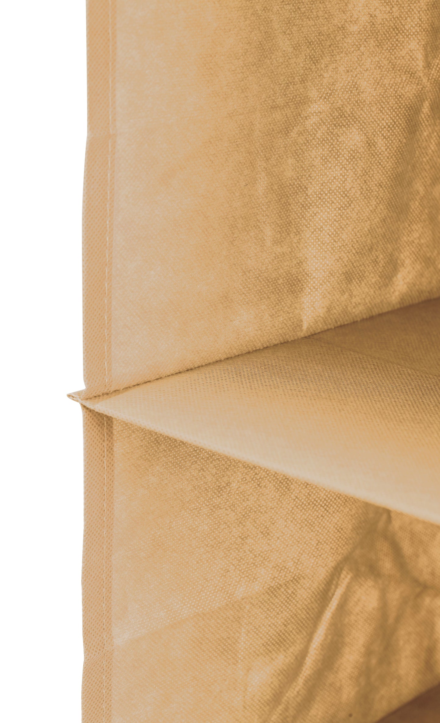 CARLA HOME  5 Tier Shelf Hanging Closet Organizer and Storage for Clothes (Beige)-1978962238572204036