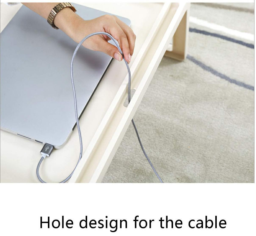 CARLA HOME Multifunction Laptop Bed Desk with foldable legs for Home Office (Blue)-1978962239998267399