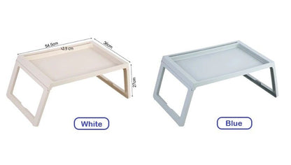 CARLA HOME Multifunction Laptop Bed Desk with foldable legs for Home Office (Blue)-1978962239998267401