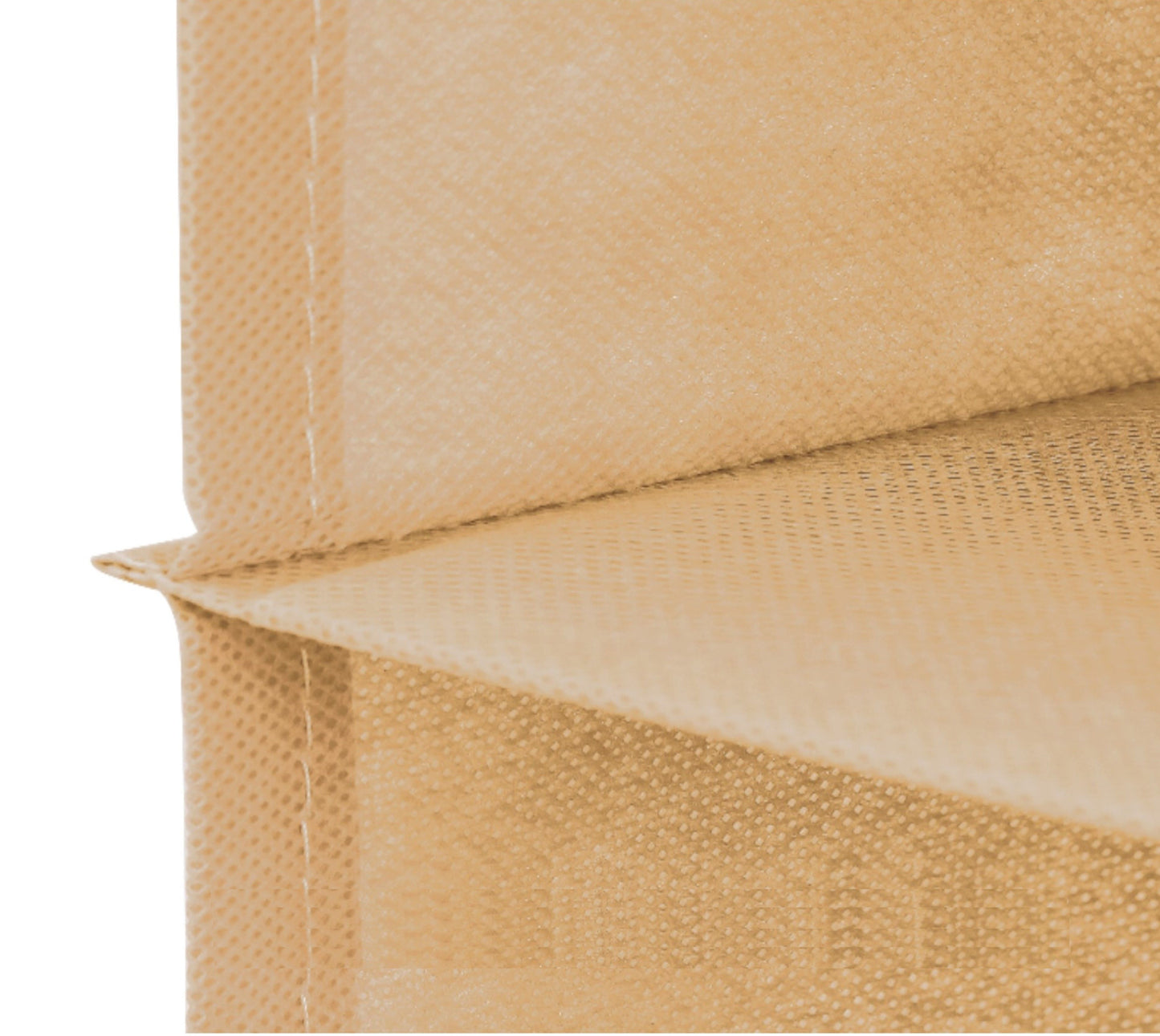 3 Pack 5-Tier Shelf Hanging Closet Organizer and Storage for Clothes (Beige)-1978962242703593477