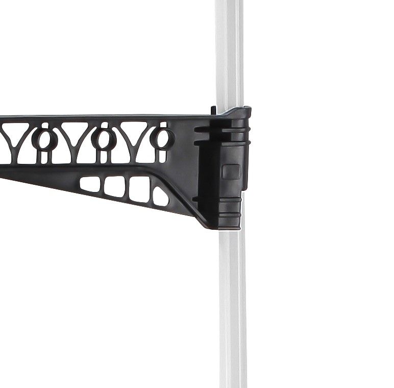 CARLA HOME Folding 3 Tier Clothes Laundry Drying Rack with Stainless Steel Tubes for Indoor & Outdoor Home-1978962245224370182