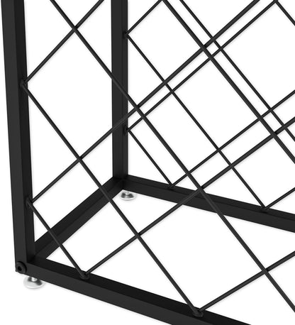 CARLA HOME Freestanding Metal Wine Rack for 25 Bottles-1978962247225053189