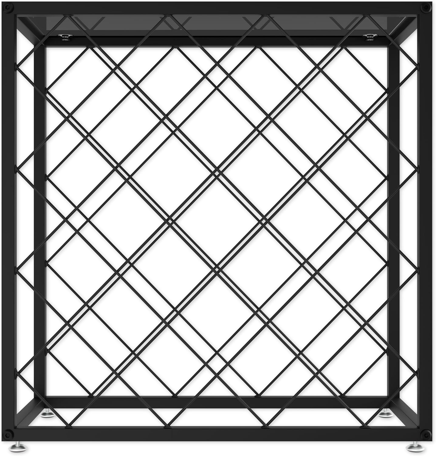 CARLA HOME Freestanding Metal Wine Rack for 25 Bottles-1978962247225053192