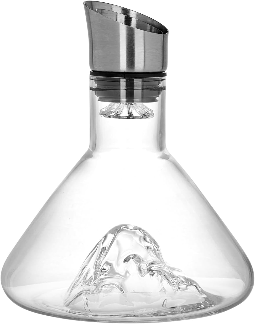 CARLA HOME Iceberg Wine Decanter with Aerator Filter and Lid-1978962258545479689