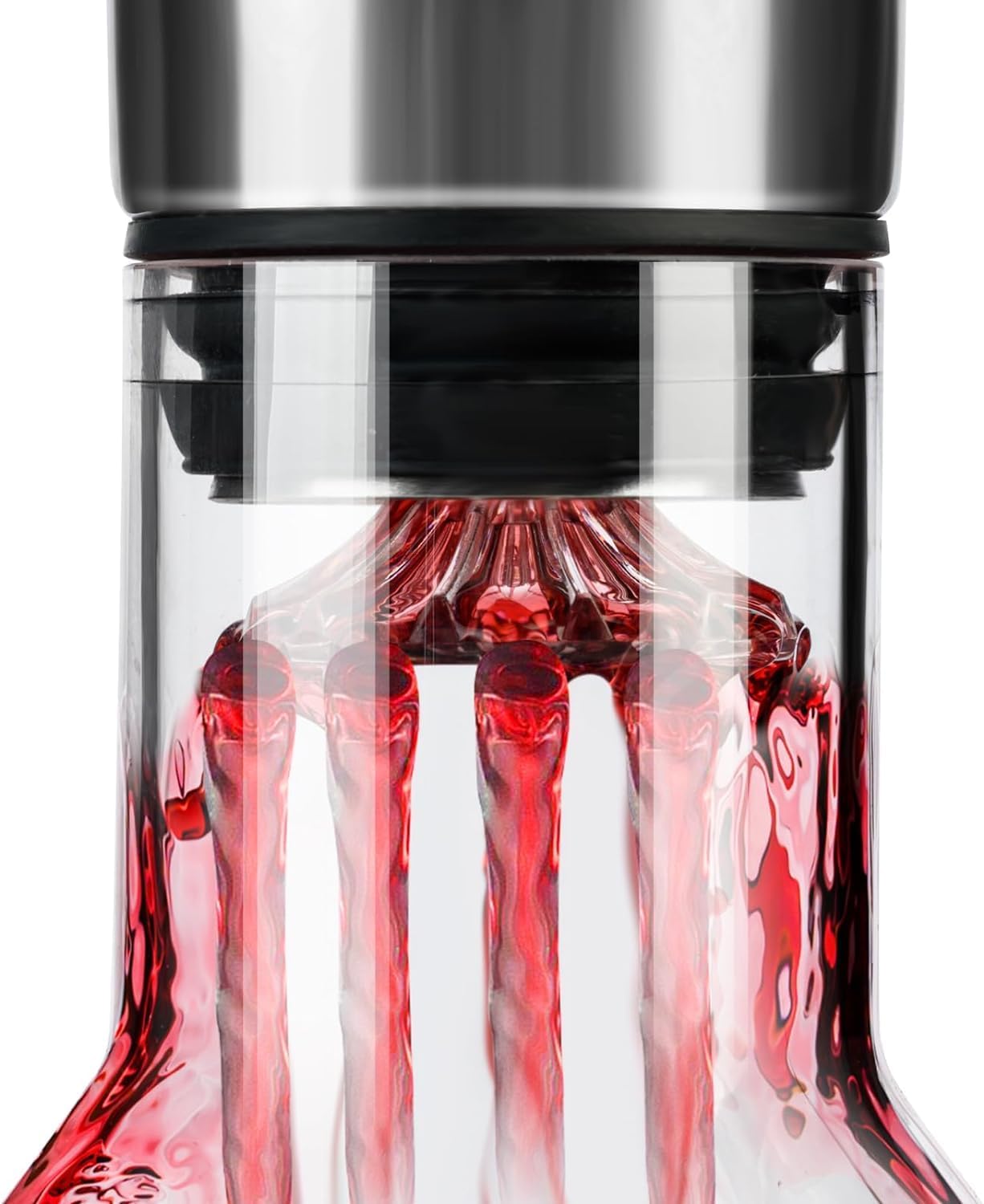 CARLA HOME Iceberg Wine Decanter with Aerator Filter and Lid-1978962258545479686
