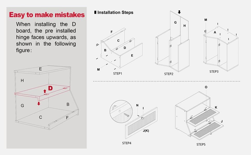 CARLA HOME Double Layer Bamboo Bread Box for Kitchen Counter - Large Capacity Bread Storage Container with Clear Window, Easy Assembly, Farmhouse Style Bread Holder (White)-1978962259090739208