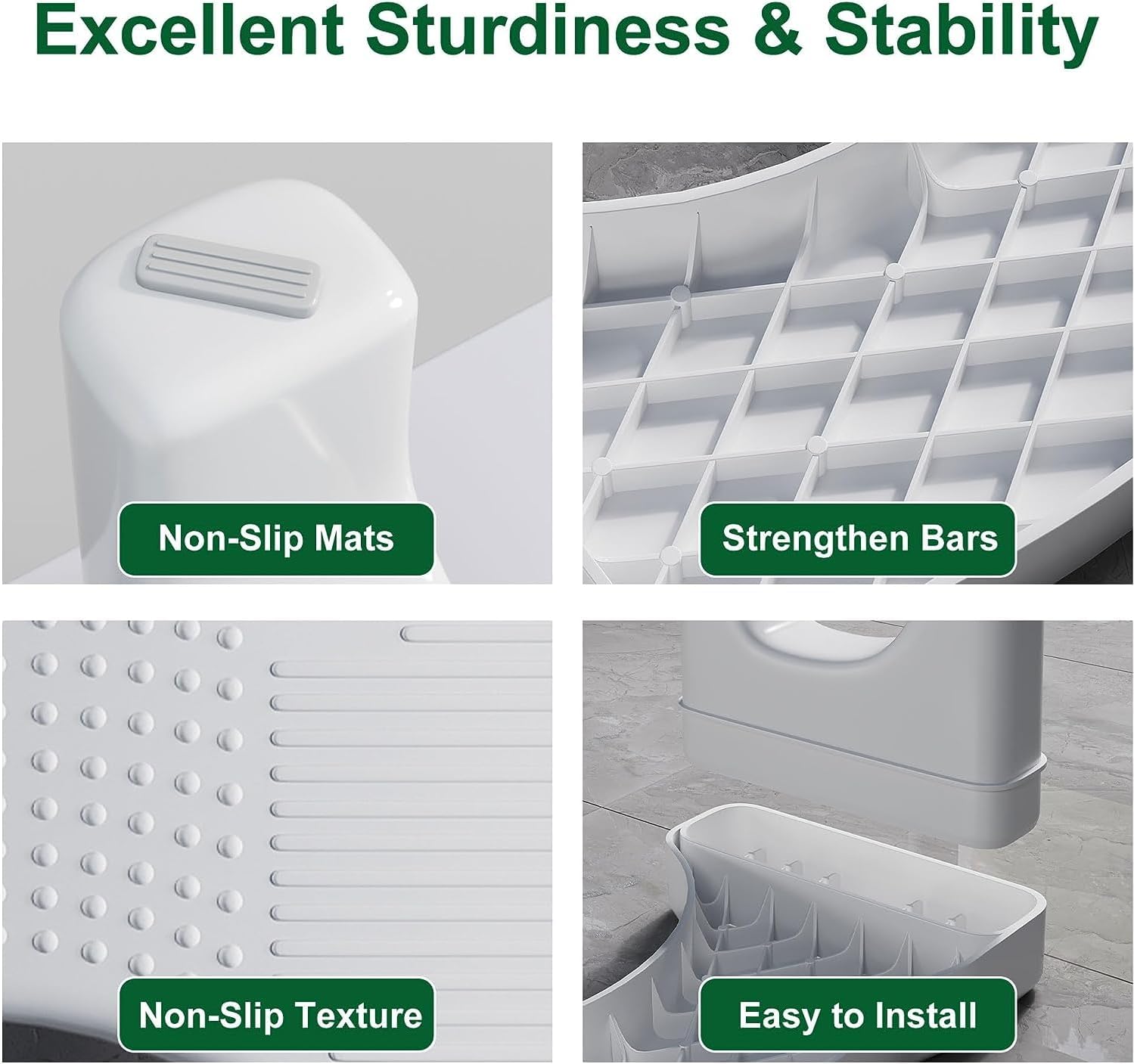 CARLA HOME Toilet Poop Stool Squat Adult for Easy Pooping for Bathroom Adults and Kids-1978962261129170947