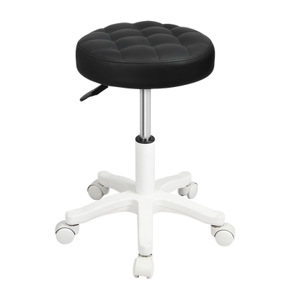 Levede 4x Rolling Bar Stool Swivel Salon SPA Chair Black-1973194182239588360