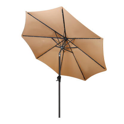 Centra 3M LED Outdoor Umbrella Base Stand Khaki-1973193576263323656