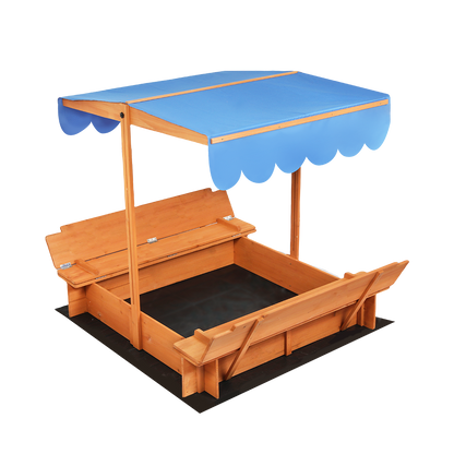 Bopeep Kids Wooden Sandbox-1973193574354915336