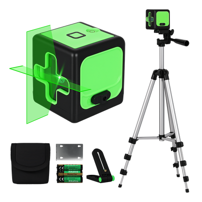 Traderight Green Laser Level with Tripod 25m IP54 Kit-1973194187708960776