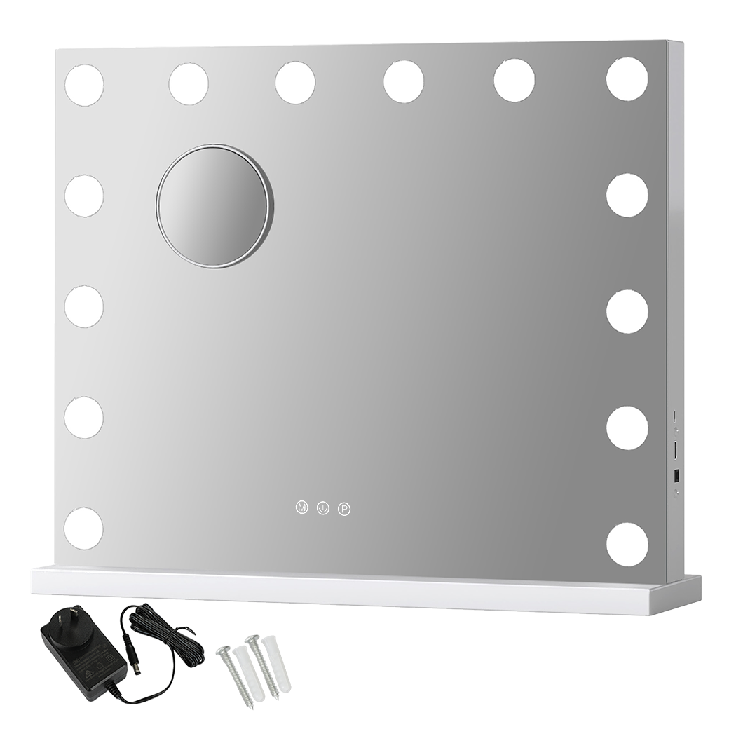 Yezi LED Vanity Makeup Mirror 42x50cm-1973193574543659016