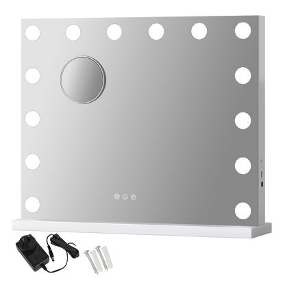 Yezi LED Vanity Makeup Mirror 42x50cm-1973193574543659016