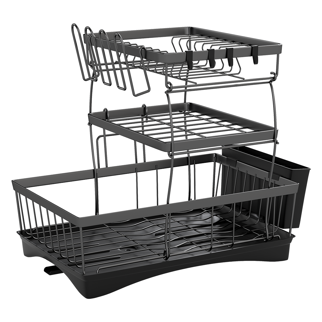 Toque Dish Drying Rack Plate Drainer Cup Holder-1975420347033456648