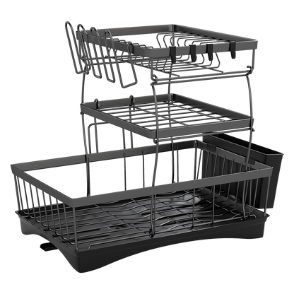 Toque Dish Drying Rack Plate Drainer Cup Holder-1975420347033456648