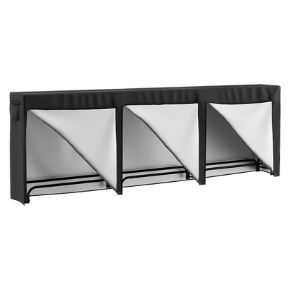 Moyasu Outdoor Firewood Rack Storage with Cover-1975420342855929864