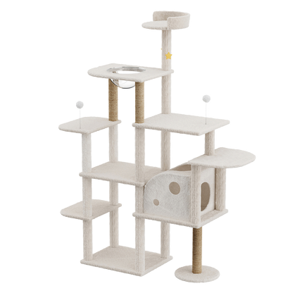 Pawz Cat Tree Tower Large Scratcher Condo House 172cm-1973193540842426376