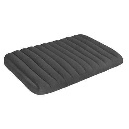 Pawz L Size Orthopedic Dog Bed with Sherpa Plush Removable Cover in Grey-1975420344734978056