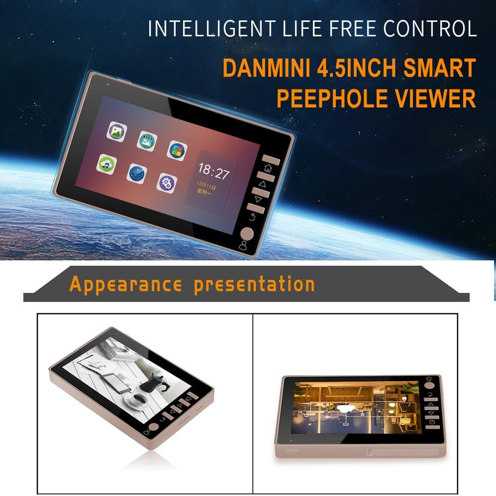 4.5 Screen Security Camera With Night Vision & Motion Detection - Tf Card Support-1915197779823693833