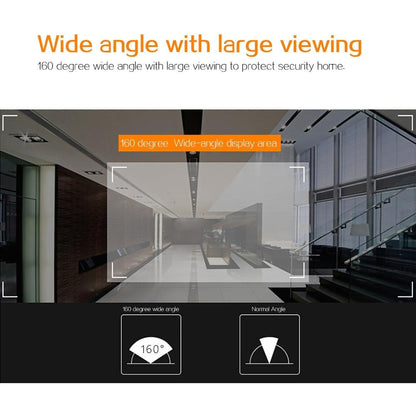 2.4 Screen 2.0Mp Security Camera With Tf Card Support - No Disturb Peephole Viewer-1915196598938374153