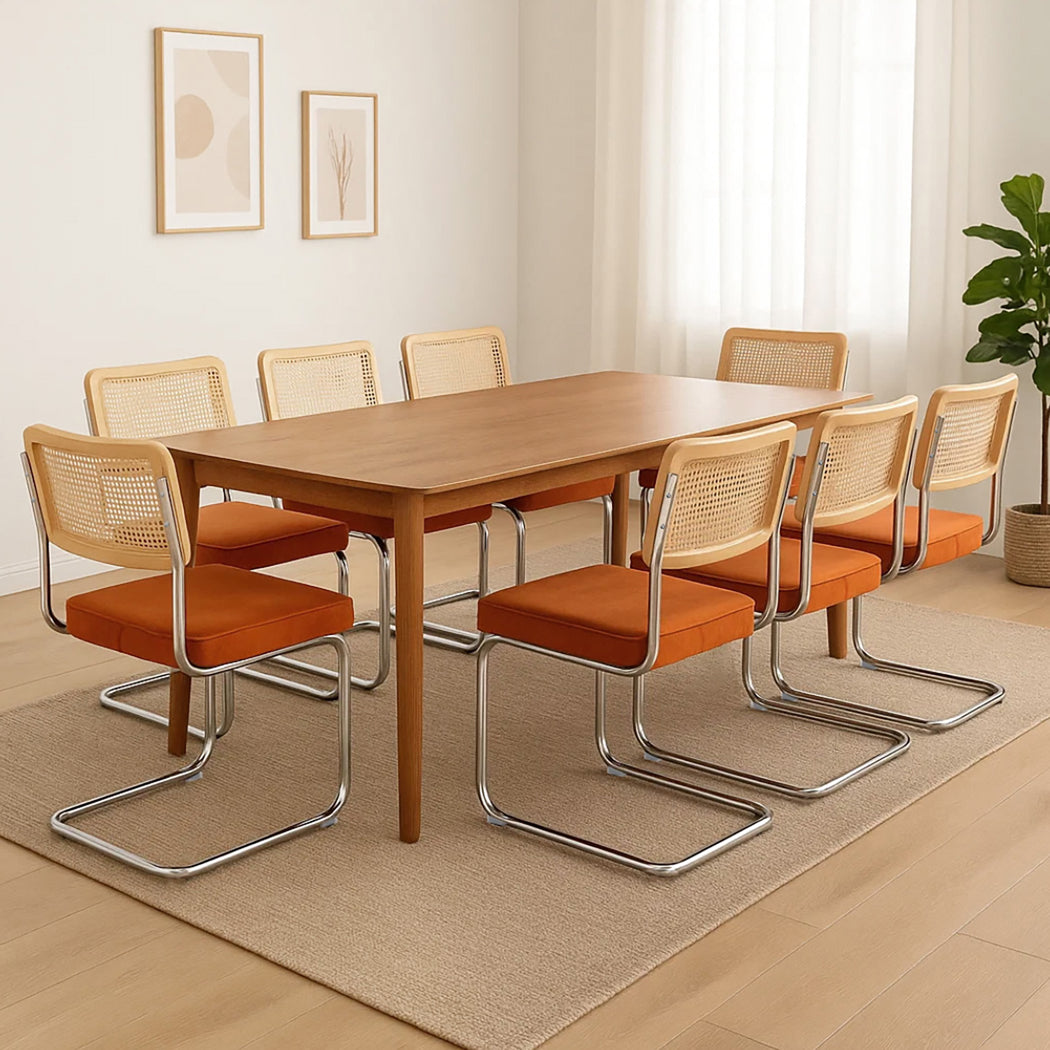 Levede 8xRattan Chair Dining Chairs-1973193582047268871