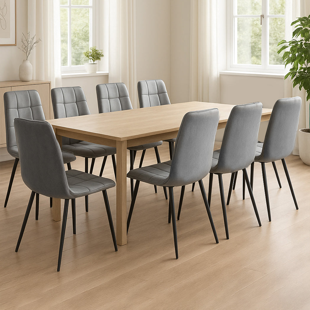 Levede 8x Dining Chairs Kitchen Chair-1975420355011022852