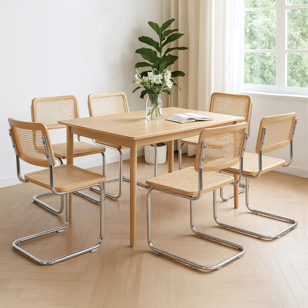 Levede 6x Rattan Chair Dining Chairs - Bens Market Place
