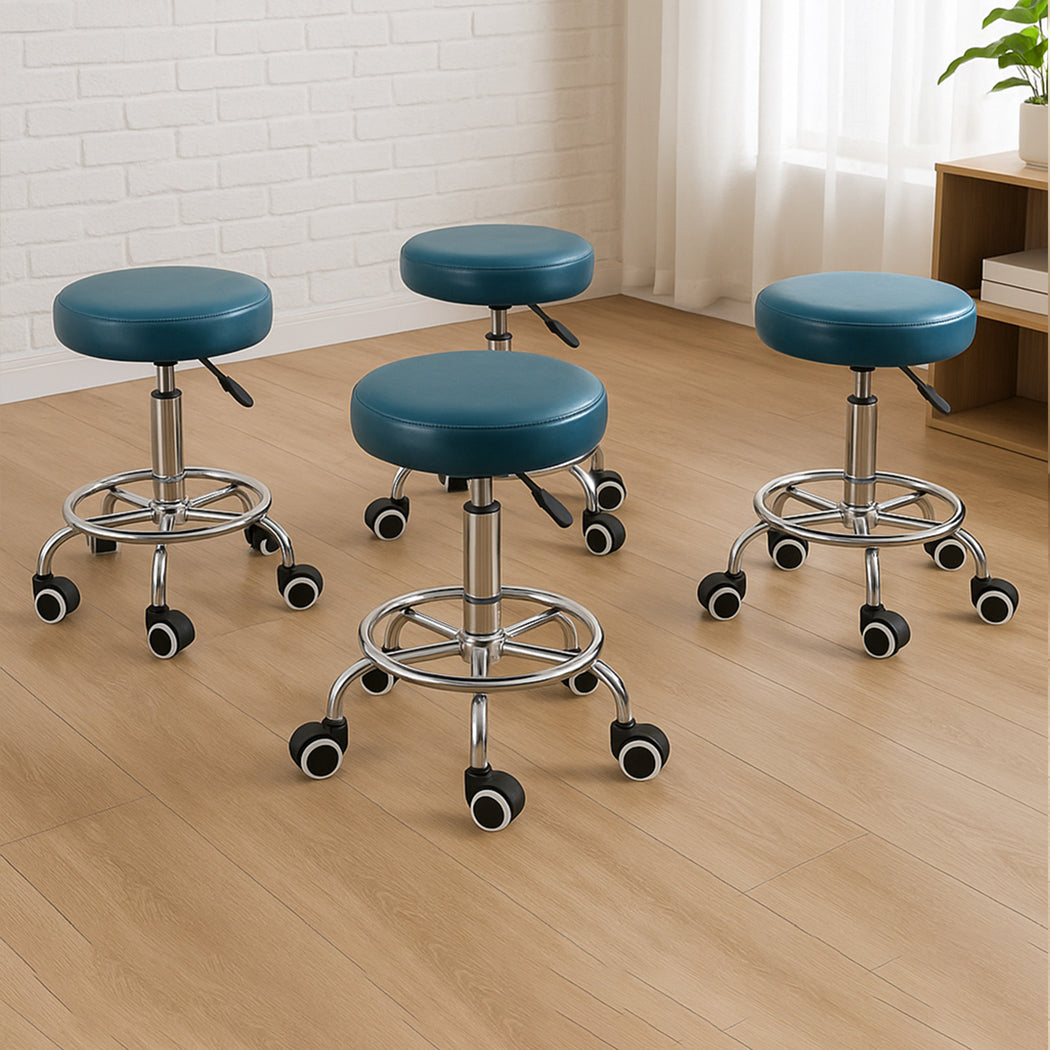 Levede 4x Barstool Swivel Salon Hairdressing - Bens Market Place