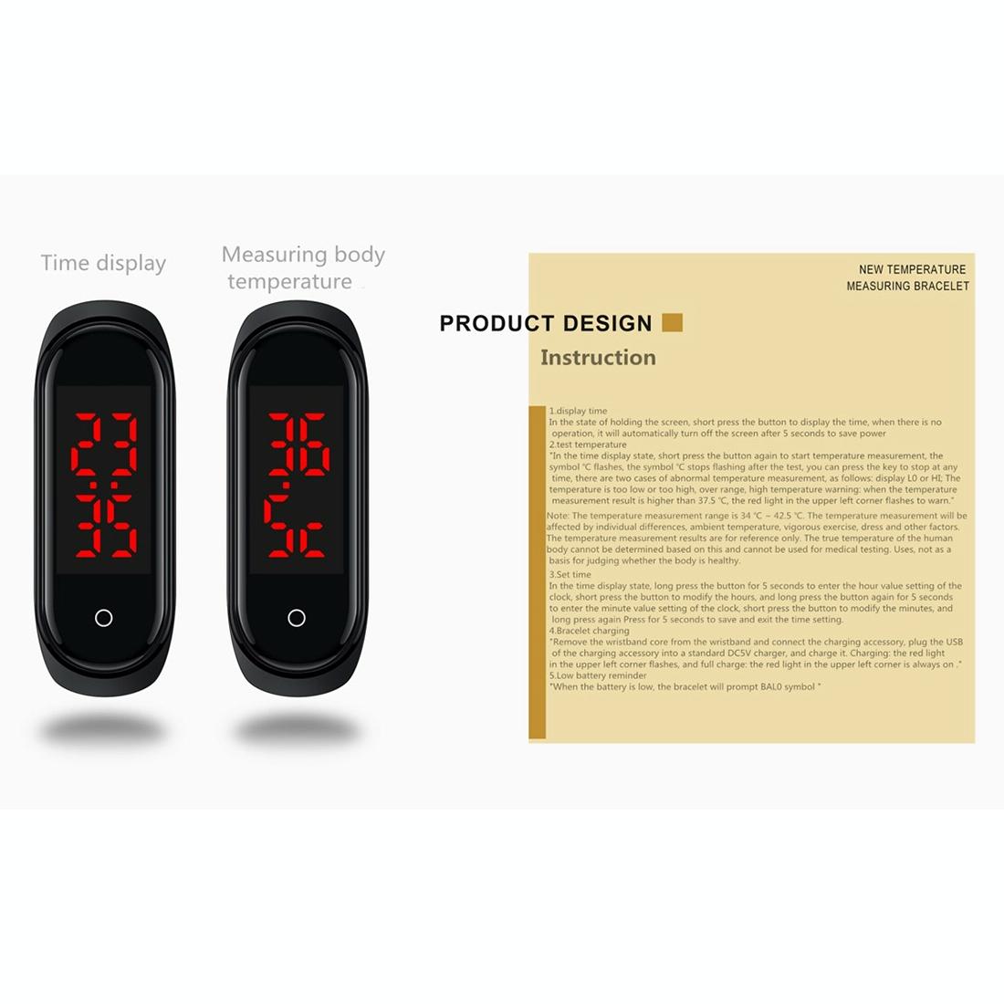 Temperature Bracelet - 30-45 C Range Smart Design-1915197539158724613