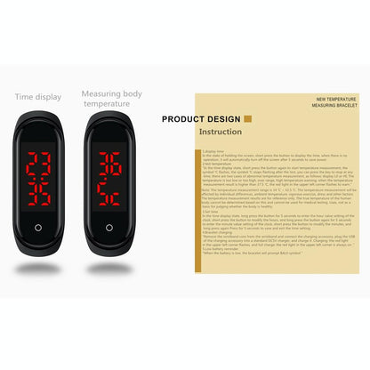 Temperature Bracelet - 30-45 C Range Smart Design-1915197539158724613