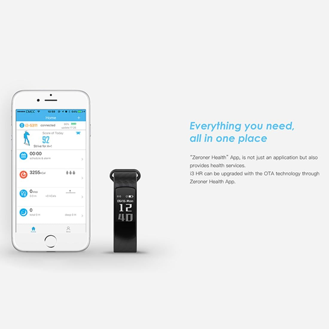 Bluetooth Smart Bracelet With Oled Display And Hr Monitor-1915196749639716871