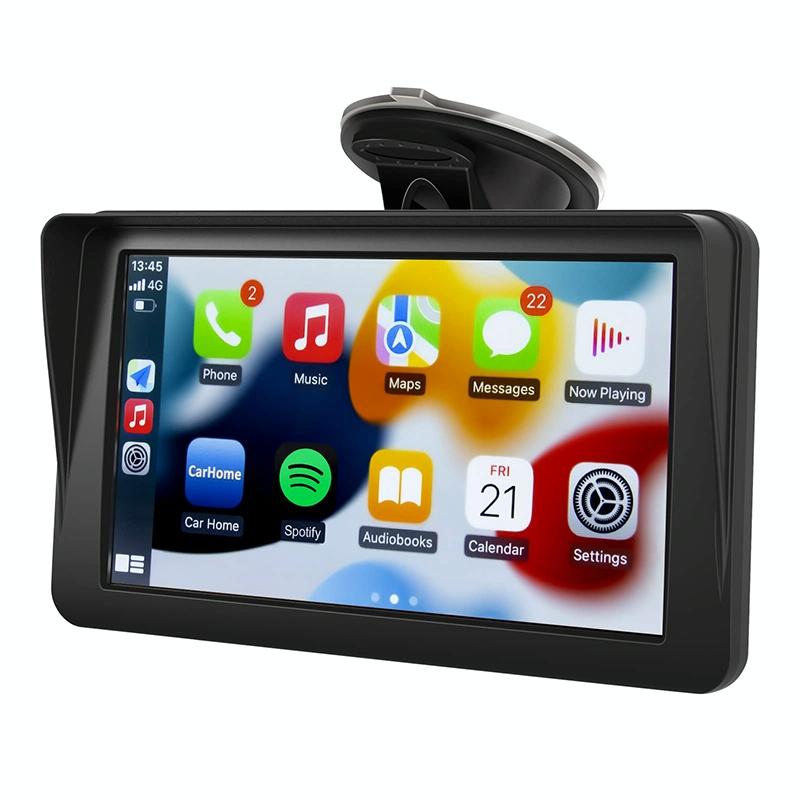 7 Touch Display Car Navigator With Wireless Carplay Bluetooth And Reversing Image - Portable And Smart-1915197201848602624
