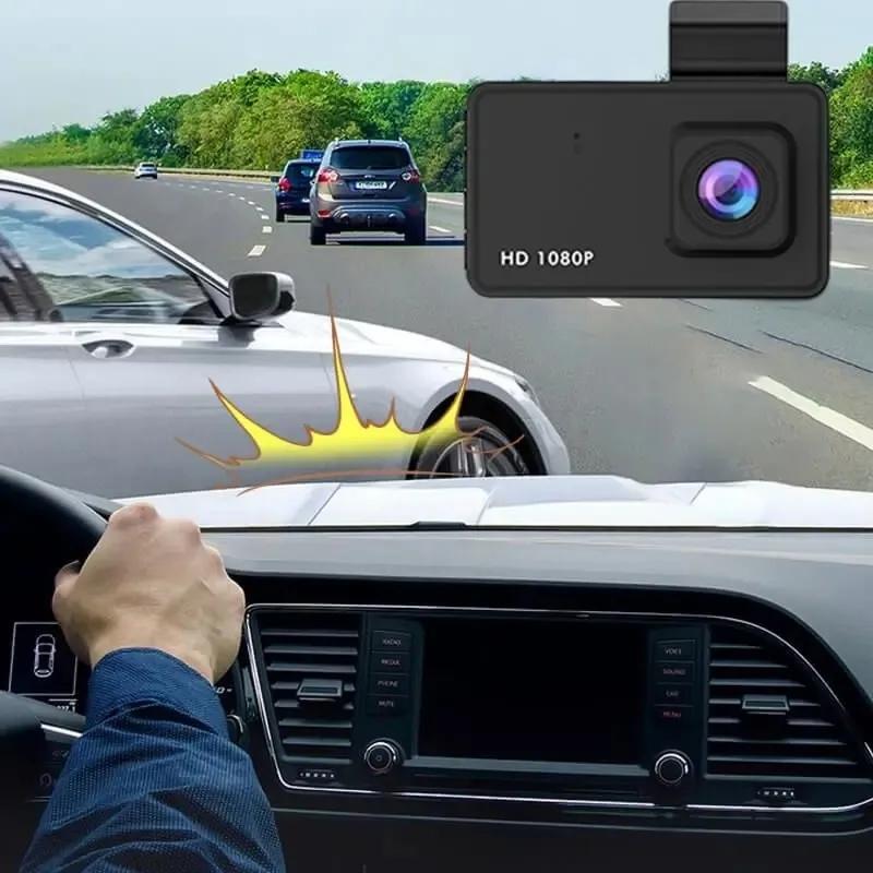 1080P Hd Single Driving Recorder - 3 Inch Car-1915197083934134276