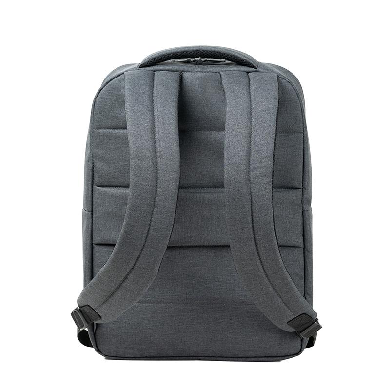 15 Inch Waterproof Laptop Handbag - Dark Gray Polyester-1915196543376429061