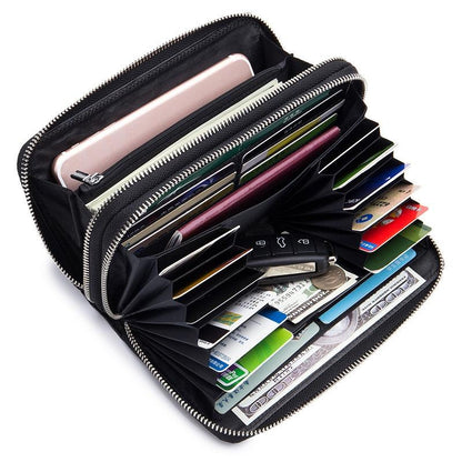 Secure Rfid Wallet Pouch - Anti-Theft Design-1915196792744579075