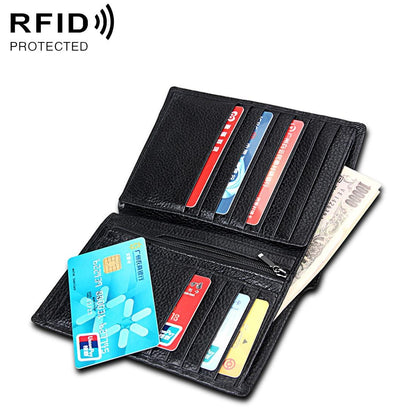 Men Rfid Wallet With Passport Holder - Multi-Functional-1915196979995086853