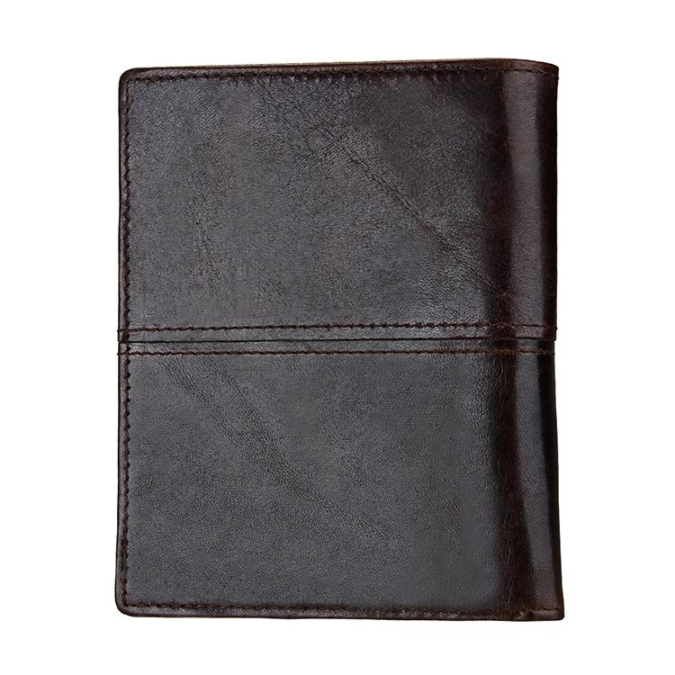 Detachable Card Holder Leather Wallet For Men - Antimagnetic Rfid-1915198069708820484