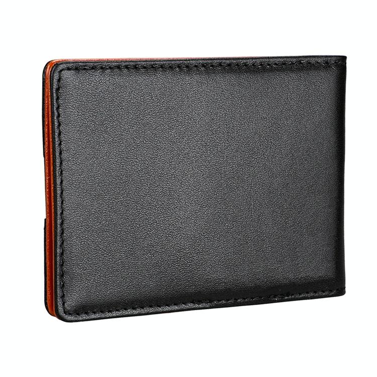 Mini Crazy Horse Leather Rfid Wallet - Antimagnetic-1915197603813920773