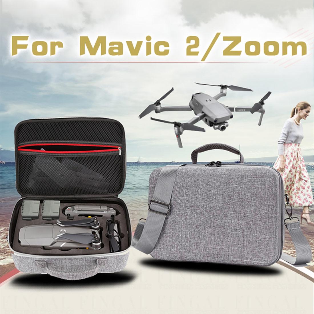 Portable Shockproof Waterproof Case For Dji Mavic 2 Pro / Zoom & Accessories - 29Cm X 19.5Cm X 12.5Cm-1915196551534350344