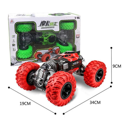 33Cm Red 2.4Ghz Double-Sided Twisted Off-Road Rc Toy Car For Kids-1964932154576211972