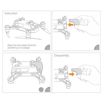 Protective Gimbal Hood For Dji Spark Camera - Compact Design-1915196791943467010