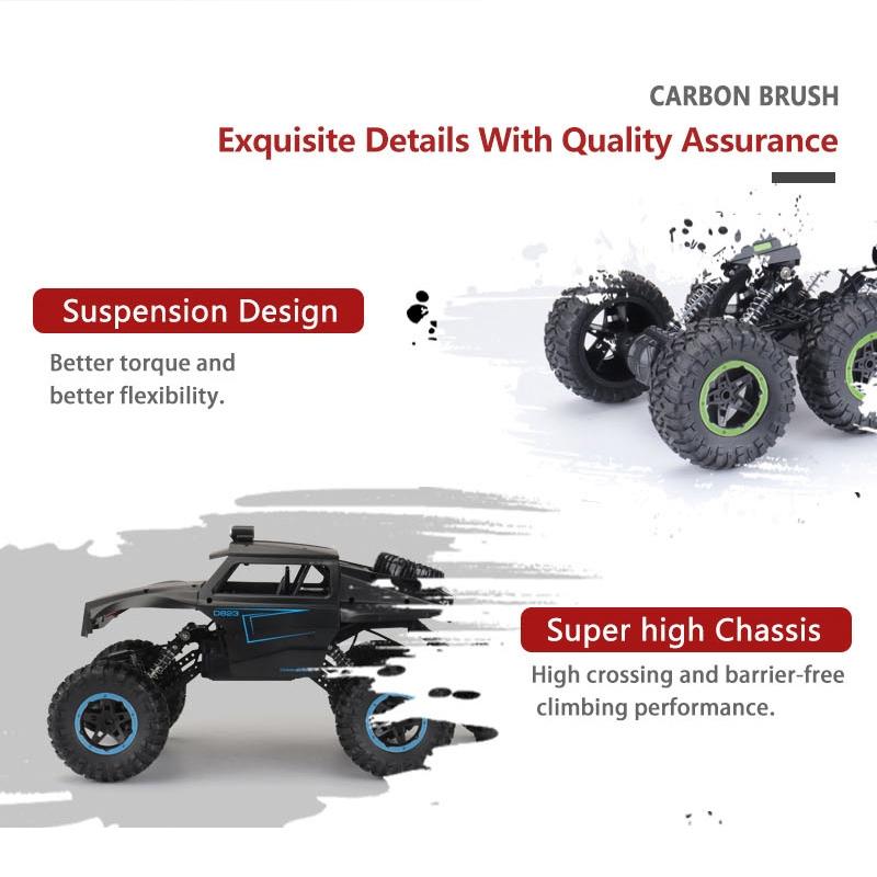 6Wd 2.4G Rc Off-Road Car - 1 12 Scale-1964932268921327617