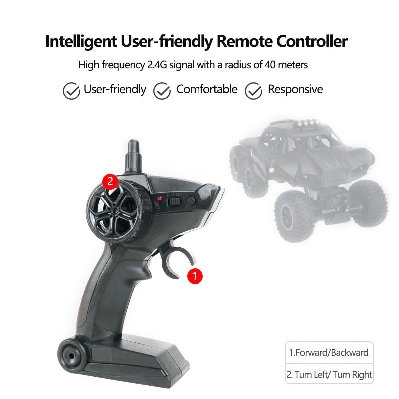 6Wd 2.4G Rc Off-Road Car - 1 12 Scale-1964932268921327618