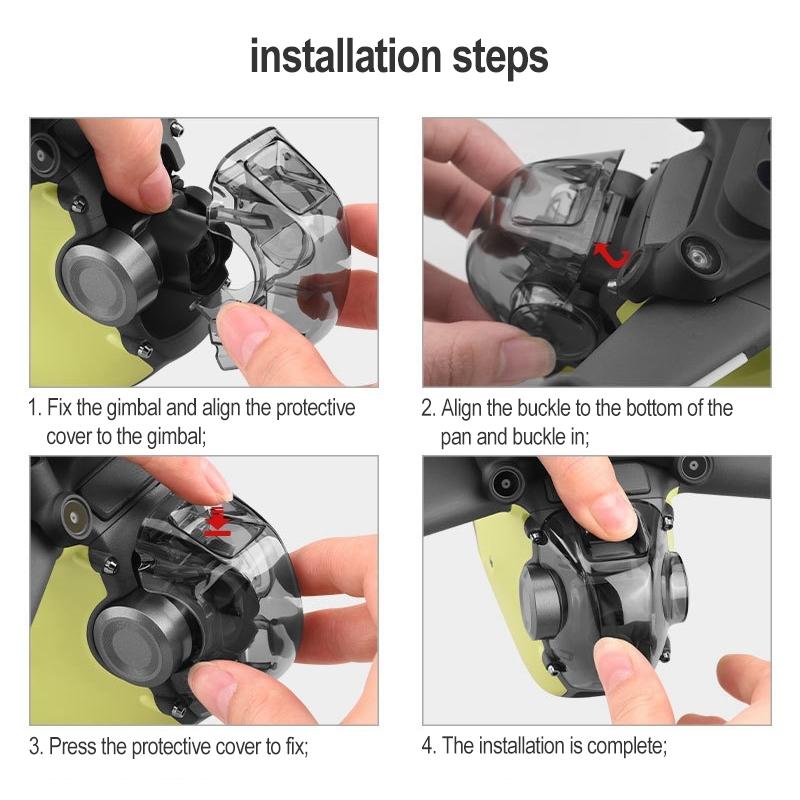Sunshade Cover For Dji Fpv Drone Lens-1915197213357772804