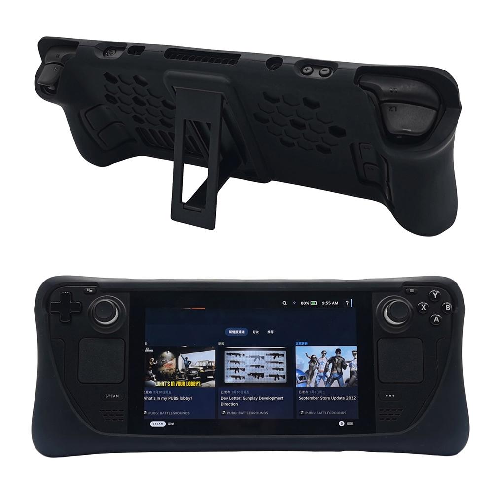 Steam Deck Silicone Case Set With Holder - Protect Your Console-1915197072076836866