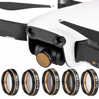 5-In-1 Hd Drone Lens Filter Kit For Dji Mavic Air - Star Effect Nd4 Nd8 Nd16 Cpl-1915197561958961152